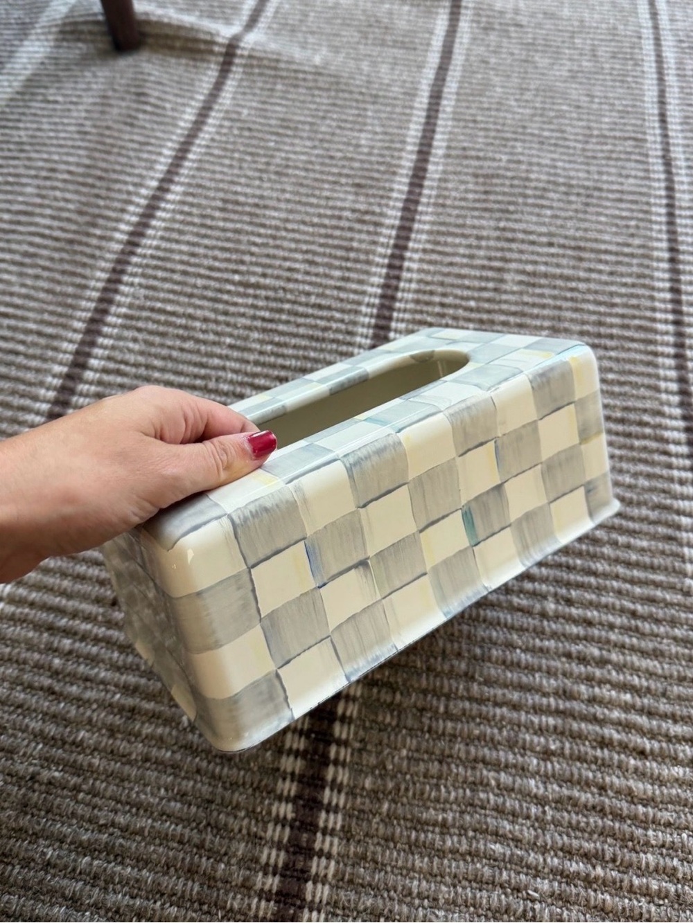 Mackenzie Childs tissue box